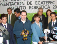 ECATEPEC REPRESENTA A MEXICO EN ROBOCUP 2011